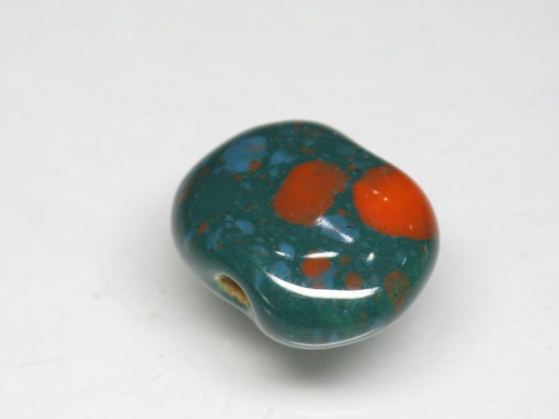 TOKO-BEADS KZ146-23 Kenyan ceramic bead 16mm KZ146-23 ケニアセラミックビーズ 16mmKazuri カズリビーズ Asian bead & African bead  Handmade,Lampeork,bead,asia,india,ethnic,parts,accessory,beads とんぼ玉,ビーズ,トンボ玉,アジア,インド,エスニック,手作り,パーツ,アクセサリー