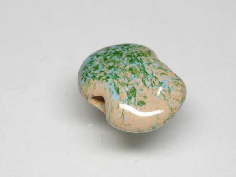 TOKO-BEADS KZ146-28 Kenyan ceramic bead 16~17mm KZ146-28 ケニアセラミックビーズ 16~17mmKazuri カズリビーズ Asian bead & African bead  Handmade,Lampeork,bead,asia,india,ethnic,parts,accessory,beads とんぼ玉,ビーズ,トンボ玉,アジア,インド,エスニック,手作り,パーツ,アクセサリー