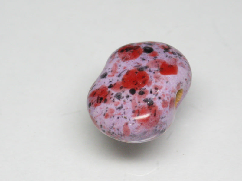 TOKO-BEADS KZ146-30 Kenyan ceramic bead 16~17mm KZ146-30 ケニアセラミックビーズ 16~17mmKazuri カズリビーズ Asian bead & African bead  Handmade,Lampeork,bead,asia,india,ethnic,parts,accessory,beads とんぼ玉,ビーズ,トンボ玉,アジア,インド,エスニック,手作り,パーツ,アクセサリー