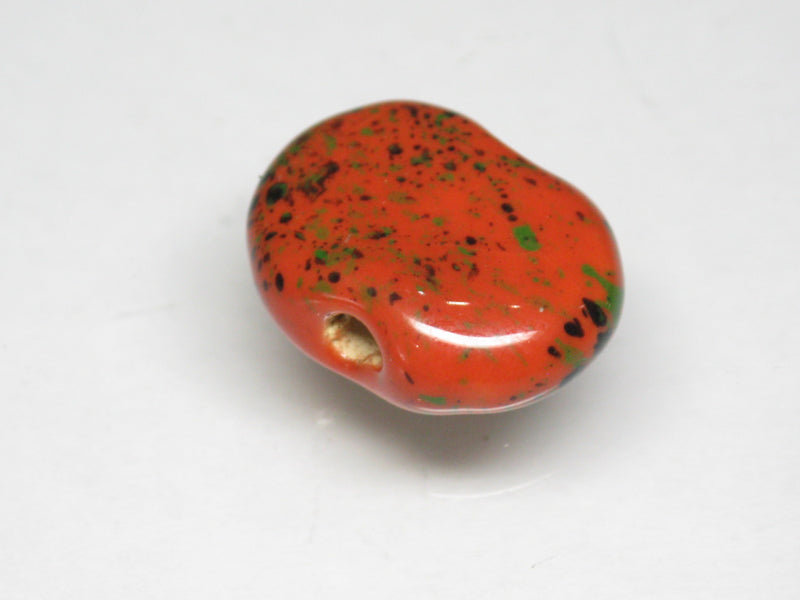 TOKO-BEADS KZ146-35 Kenyan ceramic bead 16mm KZ146-35 ケニアセラミックビーズ 16mmKazuri カズリビーズ Asian bead & African bead  Handmade,Lampeork,bead,asia,india,ethnic,parts,accessory,beads とんぼ玉,ビーズ,トンボ玉,アジア,インド,エスニック,手作り,パーツ,アクセサリー