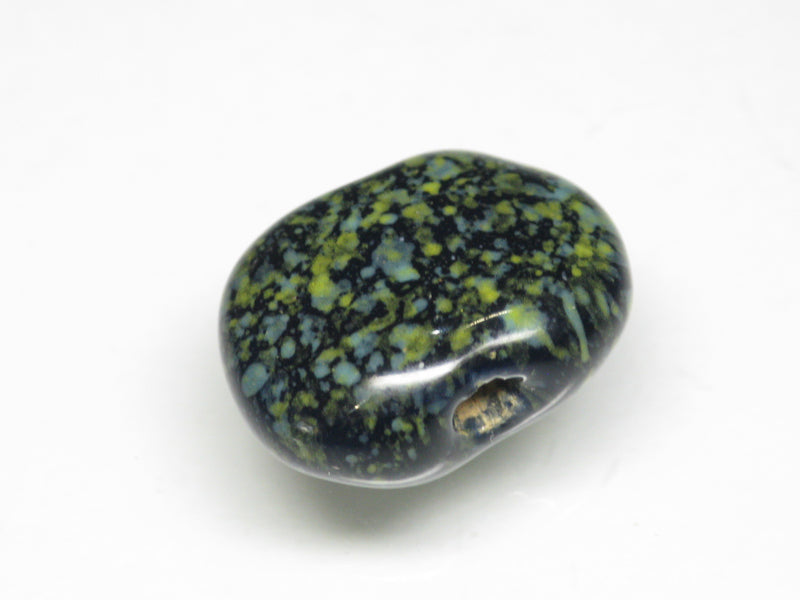 TOKO-BEADS KZ146-39 Kenyan ceramic bead 17mm KZ146-39 ケニアセラミックビーズ 17mmKazuri カズリビーズ Asian bead & African bead  Handmade,Lampeork,bead,asia,india,ethnic,parts,accessory,beads とんぼ玉,ビーズ,トンボ玉,アジア,インド,エスニック,手作り,パーツ,アクセサリー