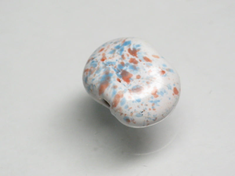 TOKO-BEADS KZ147-04 Kenyan ceramic bead 13~14mm KZ147-04 ケニアセラミックビーズ 13~14mmKazuri カズリビーズ Asian bead & African bead  Handmade,Lampeork,bead,asia,india,ethnic,parts,accessory,beads とんぼ玉,ビーズ,トンボ玉,アジア,インド,エスニック,手作り,パーツ,アクセサリー