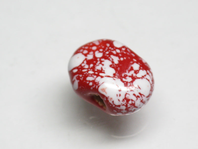 TOKO-BEADS KZ147-08 Kenyan ceramic bead 13~14mm KZ147-08 ケニアセラミックビーズ 13~14mmKazuri カズリビーズ Asian bead & African bead  Handmade,Lampeork,bead,asia,india,ethnic,parts,accessory,beads とんぼ玉,ビーズ,トンボ玉,アジア,インド,エスニック,手作り,パーツ,アクセサリー