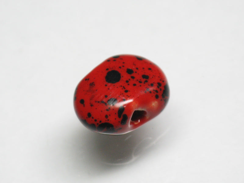 TOKO-BEADS KZ147-10 Kenyan ceramic bead 12mm KZ147-10 ケニアセラミックビーズ 12mmKazuri カズリビーズ Asian bead & African bead  Handmade,Lampeork,bead,asia,india,ethnic,parts,accessory,beads とんぼ玉,ビーズ,トンボ玉,アジア,インド,エスニック,手作り,パーツ,アクセサリー
