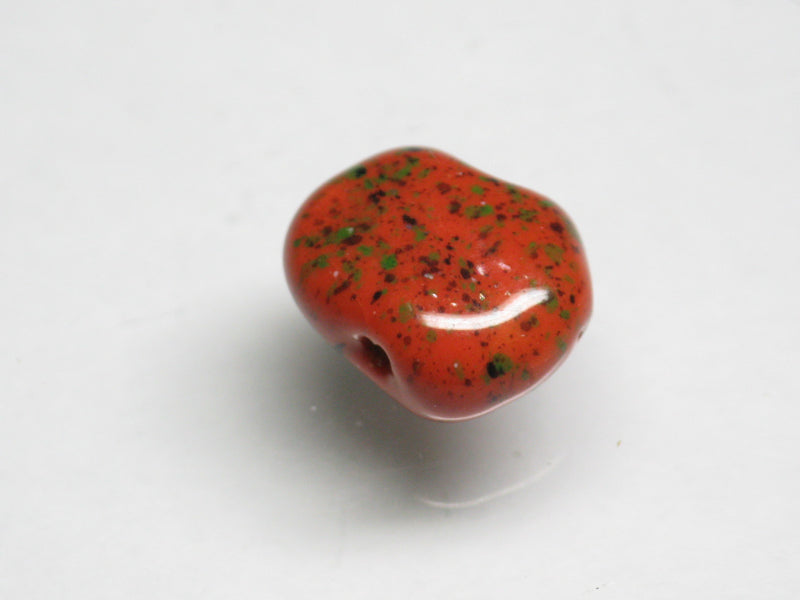 TOKO-BEADS KZ147-13 Kenyan ceramic bead 13~14mm KZ147-13 ケニアセラミックビーズ 13~14mmKazuri カズリビーズ Asian bead & African bead  Handmade,Lampeork,bead,asia,india,ethnic,parts,accessory,beads とんぼ玉,ビーズ,トンボ玉,アジア,インド,エスニック,手作り,パーツ,アクセサリー