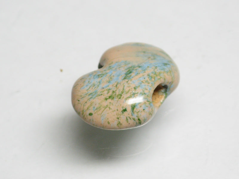 TOKO-BEADS KZ147-16 Kenyan ceramic bead 13~14mm KZ147-16 ケニアセラミックビーズ 13~14mmKazuri カズリビーズ Asian bead & African bead  Handmade,Lampeork,bead,asia,india,ethnic,parts,accessory,beads とんぼ玉,ビーズ,トンボ玉,アジア,インド,エスニック,手作り,パーツ,アクセサリー