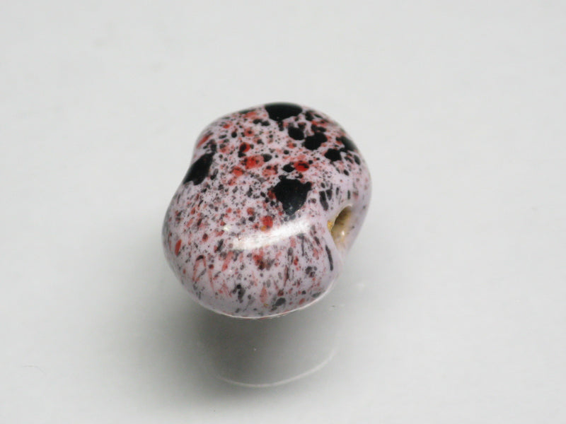 TOKO-BEADS KZ147-18 Kenyan ceramic bead 13~14mm KZ147-18 ケニアセラミックビーズ 13~14mmKazuri カズリビーズ Asian bead & African bead  Handmade,Lampeork,bead,asia,india,ethnic,parts,accessory,beads とんぼ玉,ビーズ,トンボ玉,アジア,インド,エスニック,手作り,パーツ,アクセサリー