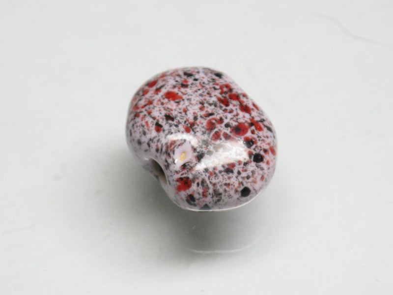 TOKO-BEADS KZ147-18 Kenyan ceramic bead 13~14mm KZ147-18 ケニアセラミックビーズ 13~14mmKazuri カズリビーズ Asian bead & African bead  Handmade,Lampeork,bead,asia,india,ethnic,parts,accessory,beads とんぼ玉,ビーズ,トンボ玉,アジア,インド,エスニック,手作り,パーツ,アクセサリー