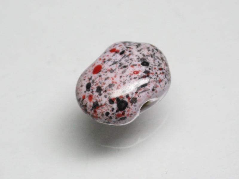 TOKO-BEADS KZ147-19 Kenyan ceramic bead 13~14mm KZ147-19 ケニアセラミックビーズ 13~14mmKazuri カズリビーズ Asian bead & African bead  Handmade,Lampeork,bead,asia,india,ethnic,parts,accessory,beads とんぼ玉,ビーズ,トンボ玉,アジア,インド,エスニック,手作り,パーツ,アクセサリー