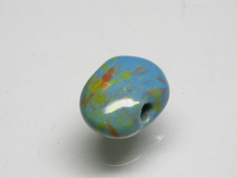TOKO-BEADS KZ147-33 Kenyan ceramic bead 12~13mm KZ147-33 ケニアセラミックビーズ 12~13mmKazuri カズリビーズ Asian bead & African bead  Handmade,Lampeork,bead,asia,india,ethnic,parts,accessory,beads とんぼ玉,ビーズ,トンボ玉,アジア,インド,エスニック,手作り,パーツ,アクセサリー