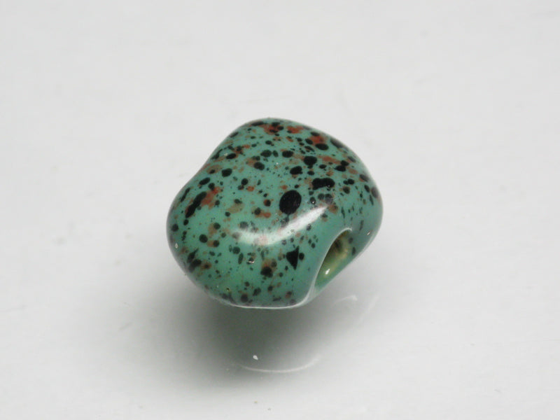 TOKO-BEADS KZ147-48 Kenyan ceramic bead 12~13mm KZ147-48 ケニアセラミックビーズ 12~13mmKazuri カズリビーズ Asian bead & African bead  Handmade,Lampeork,bead,asia,india,ethnic,parts,accessory,beads とんぼ玉,ビーズ,トンボ玉,アジア,インド,エスニック,手作り,パーツ,アクセサリー