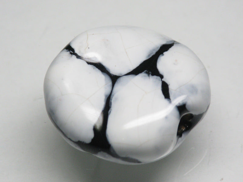 TOKO-BEADS KZ151-03 Kenyan ceramic bead 23mm KZ151-03 ケニアセラミックビーズ 23mmKazuri カズリビーズ Asian bead & African bead  Handmade,Lampeork,bead,asia,india,ethnic,parts,accessory,beads とんぼ玉,ビーズ,トンボ玉,アジア,インド,エスニック,手作り,パーツ,アクセサリー
