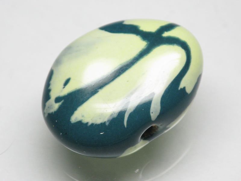 TOKO-BEADS KZ151-14 Kenyan ceramic bead 24mm KZ151-14 ケニアセラミックビーズ 24mmKazuri カズリビーズ Asian bead & African bead  Handmade,Lampeork,bead,asia,india,ethnic,parts,accessory,beads とんぼ玉,ビーズ,トンボ玉,アジア,インド,エスニック,手作り,パーツ,アクセサリー