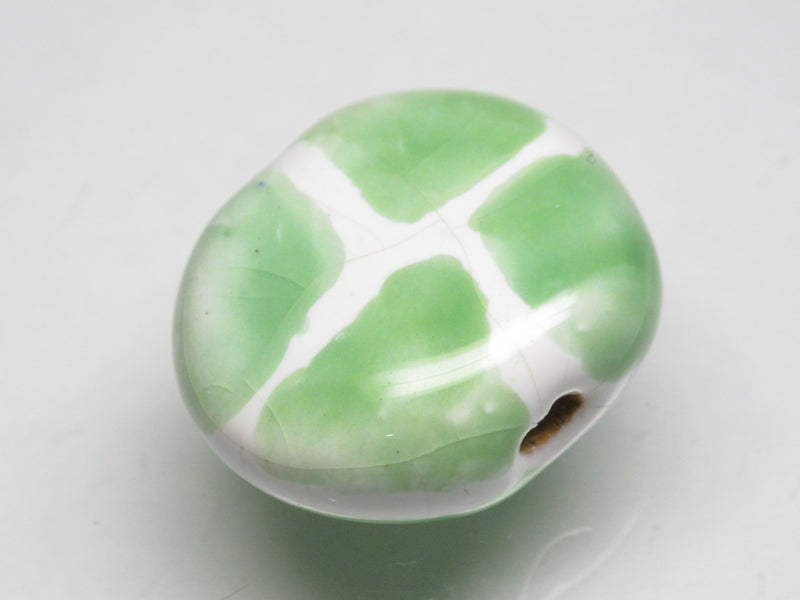 TOKO-BEADS KZ151-17 Kenyan ceramic bead 21mm KZ151-17 ケニアセラミックビーズ 21mmKazuri カズリビーズ Asian bead & African bead  Handmade,Lampeork,bead,asia,india,ethnic,parts,accessory,beads とんぼ玉,ビーズ,トンボ玉,アジア,インド,エスニック,手作り,パーツ,アクセサリー