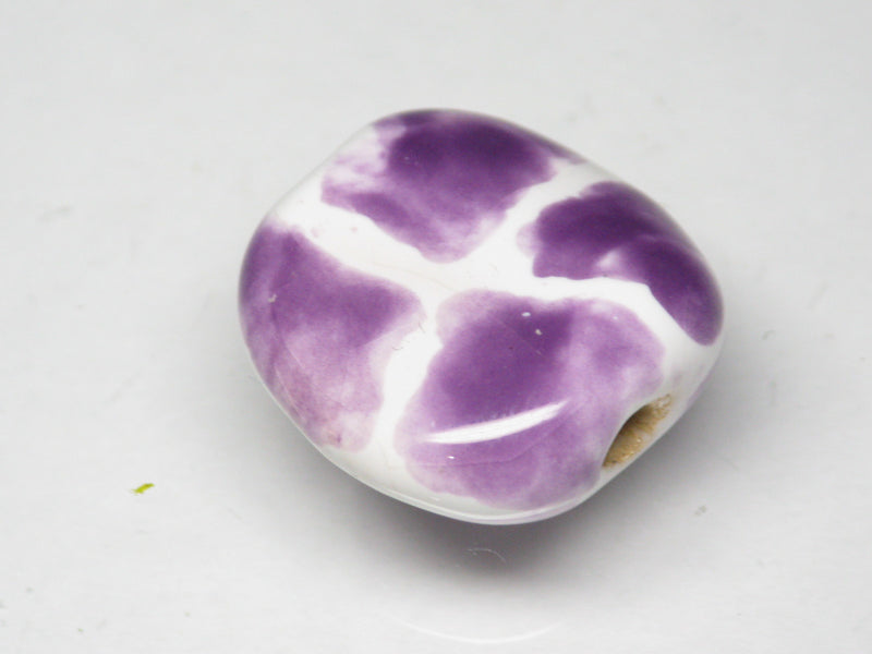 TOKO-BEADS KZ151-37 Kenyan ceramic bead 18mm KZ151-37 ケニアセラミックビーズ 18mmKazuri カズリビーズ Asian bead & African bead  Handmade,Lampeork,bead,asia,india,ethnic,parts,accessory,beads とんぼ玉,ビーズ,トンボ玉,アジア,インド,エスニック,手作り,パーツ,アクセサリー