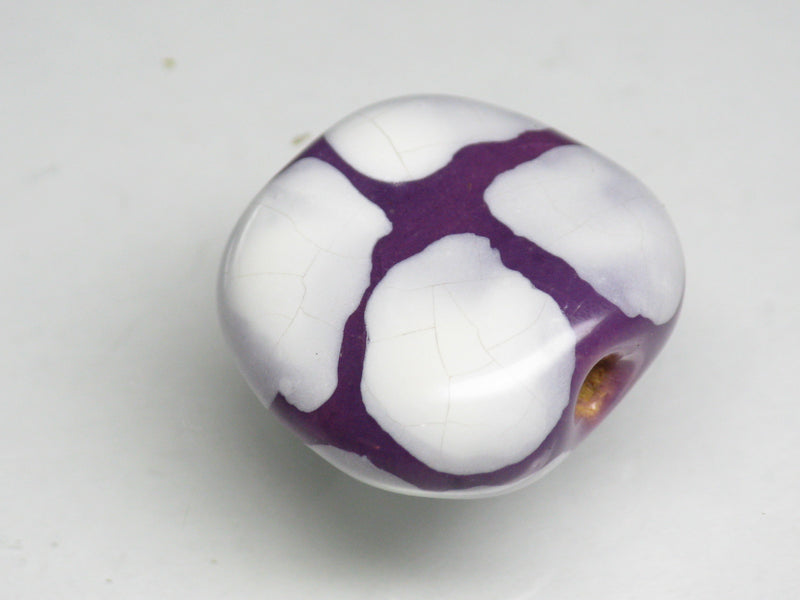 TOKO-BEADS KZ153-01 Kenyan ceramic bead 17~18mm KZ153-01 ケニアセラミックビーズ 17~18mmKazuri カズリビーズ Asian bead & African bead  Handmade,Lampeork,bead,asia,india,ethnic,parts,accessory,beads とんぼ玉,ビーズ,トンボ玉,アジア,インド,エスニック,手作り,パーツ,アクセサリー
