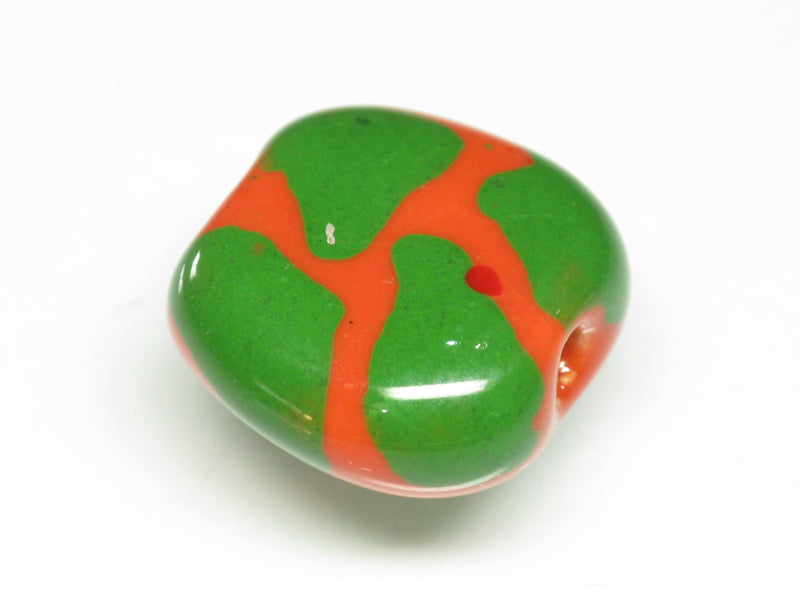 TOKO-BEADS KZ153-04 Kenyan ceramic bead 17~18mm KZ153-04 Kazuri ケニアセラミックビーズ 17~18mm Asian bead & African bead  Handmade,Lampeork,bead,asia,india,ethnic,parts,accessory,beads とんぼ玉,ビーズ,トンボ玉,アジア,インド,エスニック,手作り,パーツ,アクセサリー