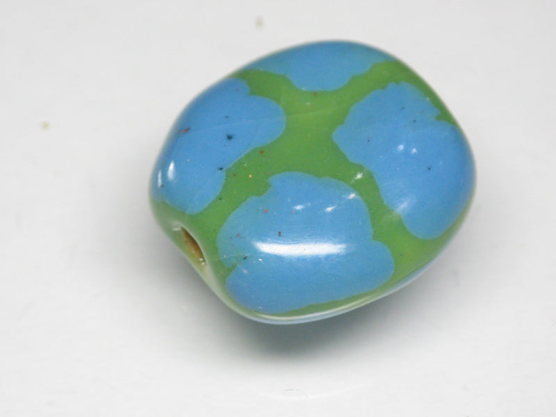 TOKO-BEADS KZ153-07 Kenyan ceramic bead 17~18mm KZ153-07 ケニアセラミックビーズ 17~18mm Asian bead & African bead  Handmade,Lampeork,bead,asia,india,ethnic,parts,accessory,beads とんぼ玉,ビーズ,トンボ玉,アジア,インド,エスニック,手作り,パーツ,アクセサリー