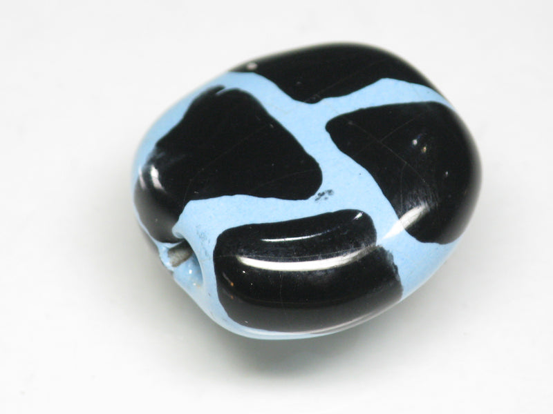 TOKO-BEADS KZ153-11 Kenyan ceramic bead 17~18mm KZ153-11 ケニアセラミックビーズ 17~18mm Asian bead & African bead  Handmade,Lampeork,bead,asia,india,ethnic,parts,accessory,beads とんぼ玉,ビーズ,トンボ玉,アジア,インド,エスニック,手作り,パーツ,アクセサリー