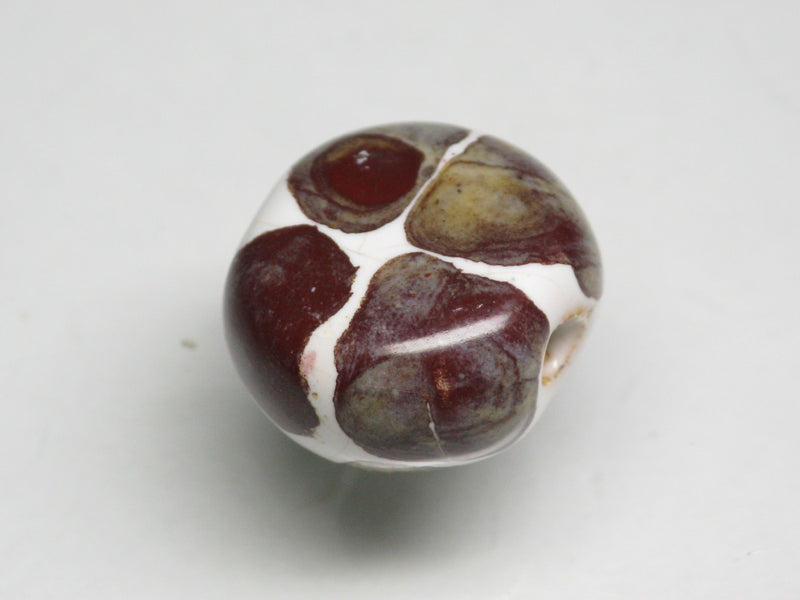 TOKO-BEADS KZ154-02 Kenyan ceramic bead 16~17mm KZ154-02 Kazuri ケニアセラミックビーズ 16~17mm Asian bead & African bead  Handmade,Lampeork,bead,asia,india,ethnic,parts,accessory,beads とんぼ玉,ビーズ,トンボ玉,アジア,インド,エスニック,手作り,パーツ,アクセサリー
