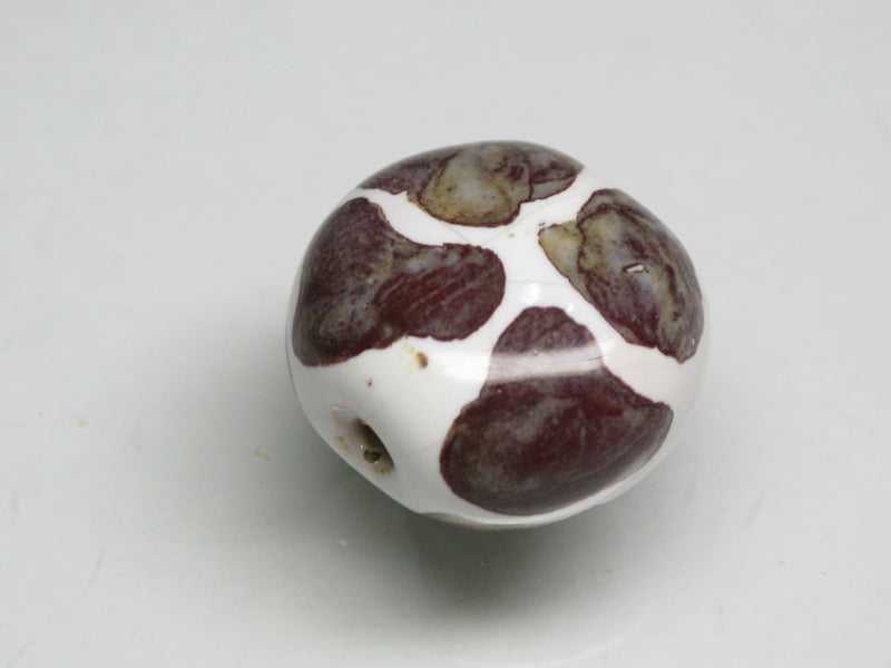 TOKO-BEADS KZ154-02 Kenyan ceramic bead 16~17mm KZ154-02 ケニアセラミックビーズ 16~17mm Asian bead & African bead  Handmade,Lampeork,bead,asia,india,ethnic,parts,accessory,beads とんぼ玉,ビーズ,トンボ玉,アジア,インド,エスニック,手作り,パーツ,アクセサリー
