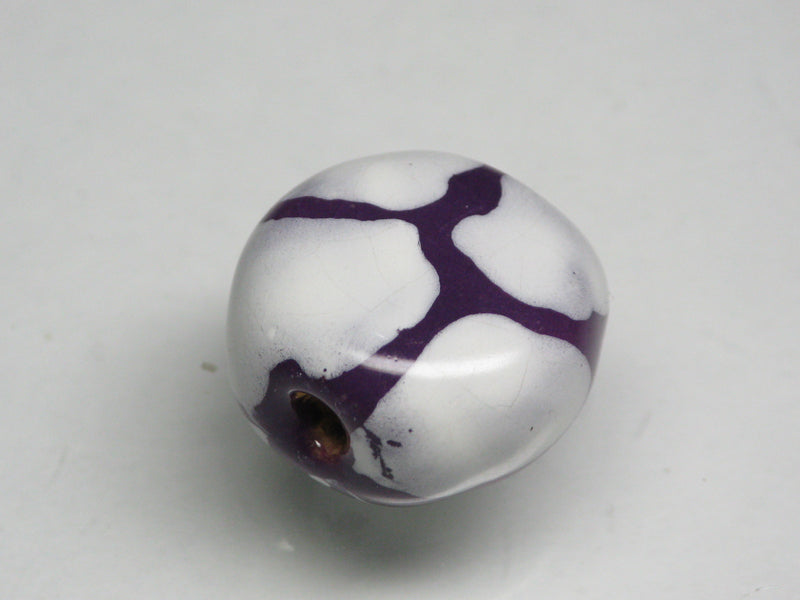 TOKO-BEADS KZ154-04 Kenyan ceramic bead 15mm KZ154-04 ケニアセラミックビーズ 15mm Asian bead & African bead  Handmade,Lampeork,bead,asia,india,ethnic,parts,accessory,beads とんぼ玉,ビーズ,トンボ玉,アジア,インド,エスニック,手作り,パーツ,アクセサリー