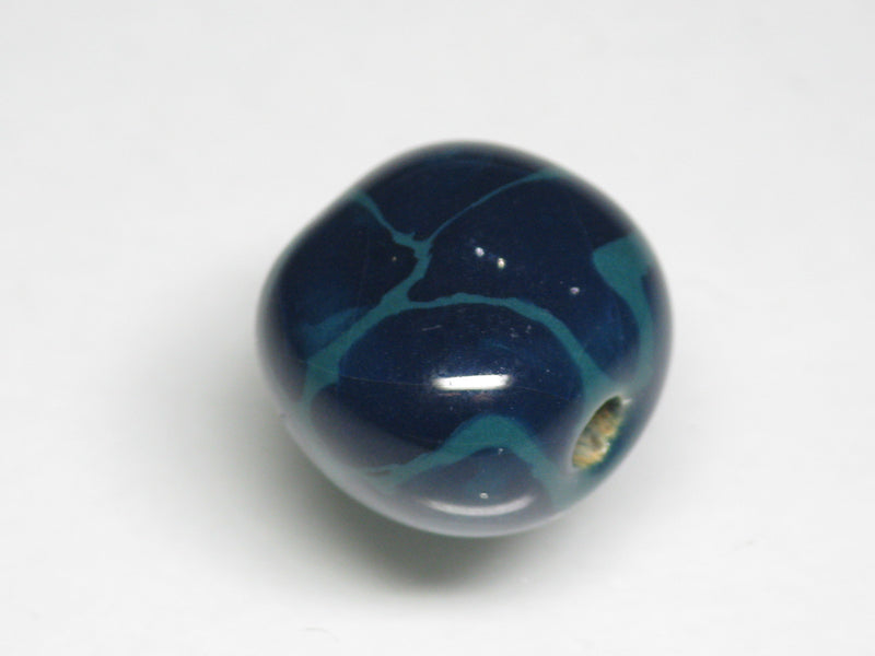 TOKO-BEADS KZ154-14 Kenyan ceramic bead 15~16mm KZ154-14 Kazuri ケニアセラミックビーズ 15~16mm Asian bead & African bead  Handmade,Lampeork,bead,asia,india,ethnic,parts,accessory,beads とんぼ玉,ビーズ,トンボ玉,アジア,インド,エスニック,手作り,パーツ,アクセサリー