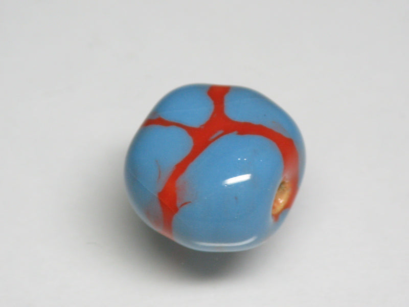 TOKO-BEADS KZ154-17 Kenyan ceramic bead 15~16mm KZ154-17 Kazuri ケニアセラミックビーズ 15~16mm Asian bead & African bead  Handmade,Lampeork,bead,asia,india,ethnic,parts,accessory,beads とんぼ玉,ビーズ,トンボ玉,アジア,インド,エスニック,手作り,パーツ,アクセサリー