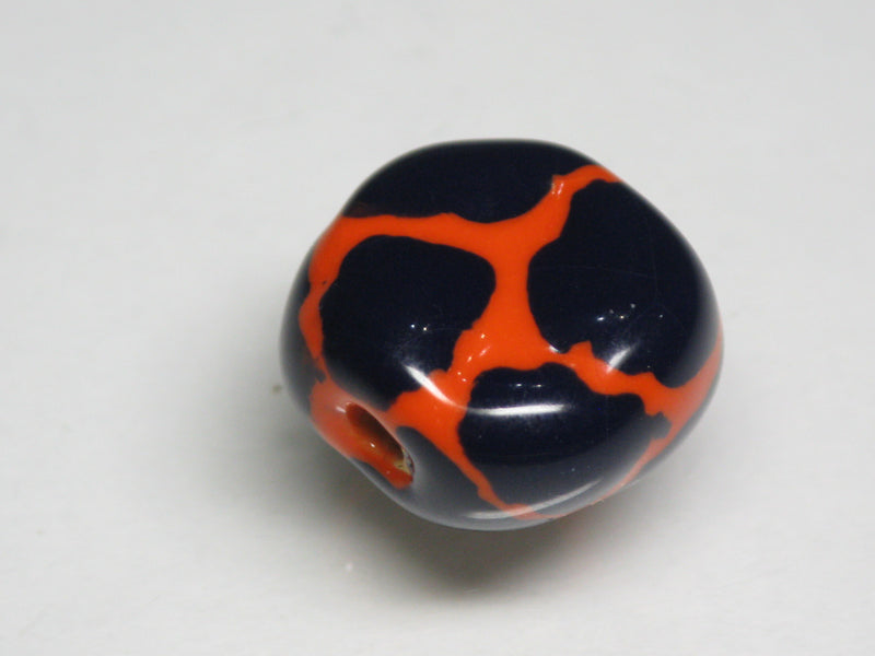 TOKO-BEADS KZ154-19 Kenyan ceramic bead 15~16mm KZ154-19 ケニアセラミックビーズ 15~16mm Asian bead & African bead  Handmade,Lampeork,bead,asia,india,ethnic,parts,accessory,beads とんぼ玉,ビーズ,トンボ玉,アジア,インド,エスニック,手作り,パーツ,アクセサリー