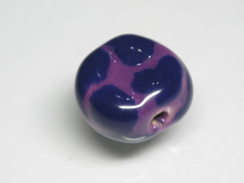 TOKO-BEADS KZ154-20 Kenyan ceramic bead 15~16mm KZ154-20 Kazuri ケニアセラミックビーズ 15~16mm Asian bead & African bead  Handmade,Lampeork,bead,asia,india,ethnic,parts,accessory,beads とんぼ玉,ビーズ,トンボ玉,アジア,インド,エスニック,手作り,パーツ,アクセサリー