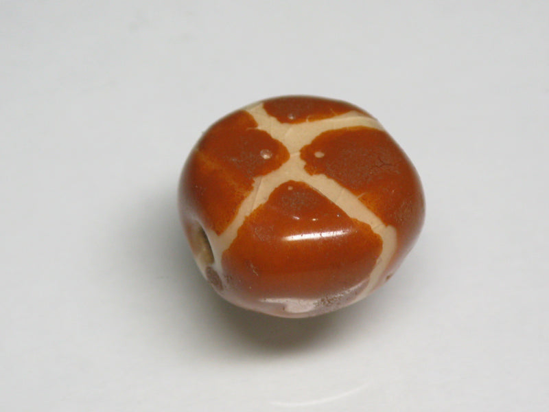 TOKO-BEADS KZ154-23 Kenyan ceramic bead 15~16mm KZ154-23 ケニアセラミックビーズ 15~16mm Asian bead & African bead  Handmade,Lampeork,bead,asia,india,ethnic,parts,accessory,beads とんぼ玉,ビーズ,トンボ玉,アジア,インド,エスニック,手作り,パーツ,アクセサリー