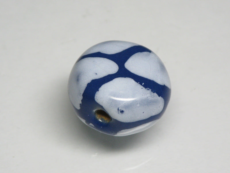 TOKO-BEADS KZ154-24 Kenyan ceramic bead 15~16mm KZ154-24 ケニアセラミックビーズ 15~16mm Asian bead & African bead  Handmade,Lampeork,bead,asia,india,ethnic,parts,accessory,beads とんぼ玉,ビーズ,トンボ玉,アジア,インド,エスニック,手作り,パーツ,アクセサリー