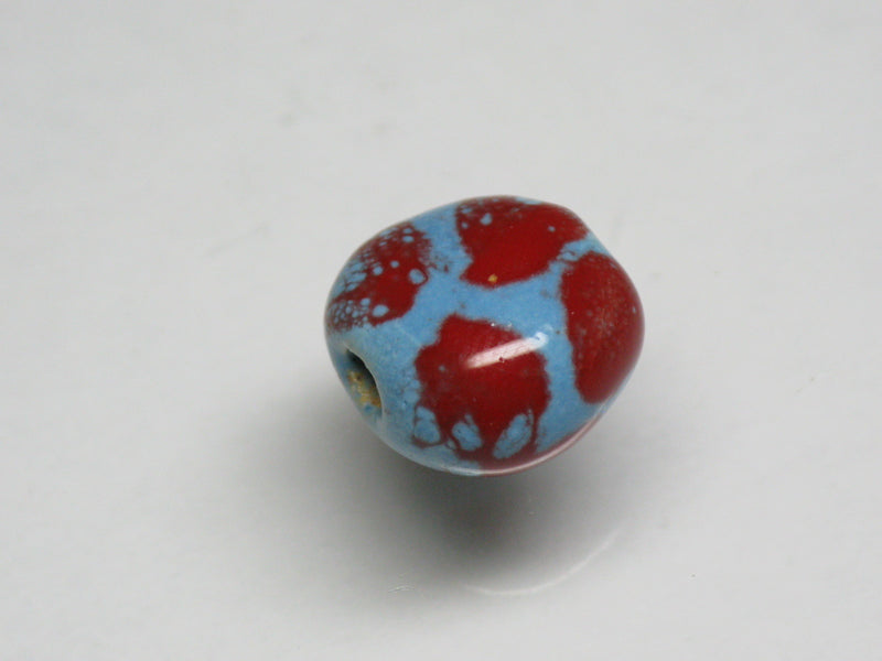 TOKO-BEADS KZ155-04 Kenyan ceramic bead 10mm KZ155-04 ケニアセラミックビーズ 10mm Asian bead & African bead  Handmade,Lampeork,bead,asia,india,ethnic,parts,accessory,beads とんぼ玉,ビーズ,トンボ玉,アジア,インド,エスニック,手作り,パーツ,アクセサリー