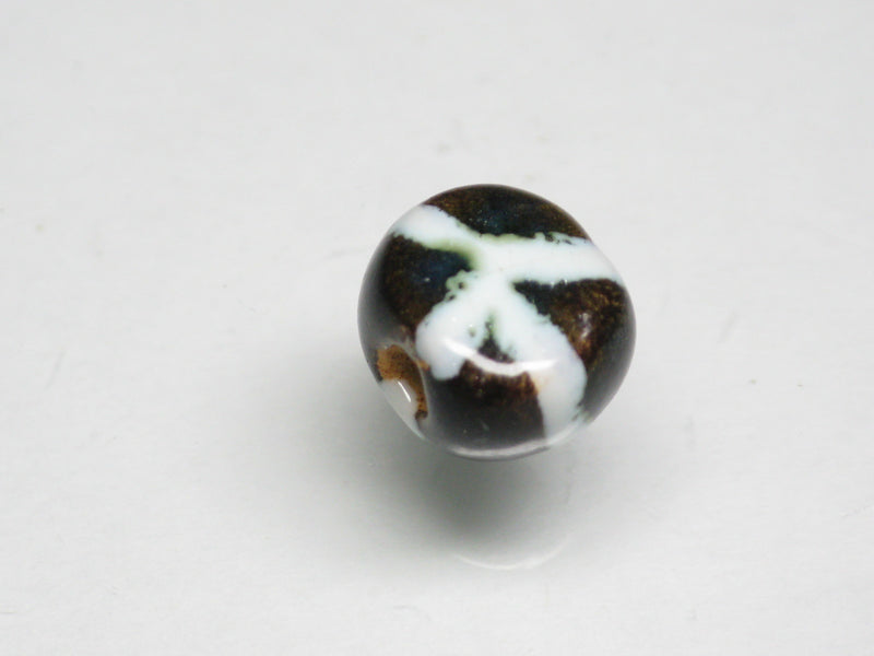 TOKO-BEADS KZ155-12 Kenyan ceramic bead 10mm KZ155-12 ケニアセラミックビーズ 10mm Asian bead & African bead  Handmade,Lampeork,bead,asia,india,ethnic,parts,accessory,beads とんぼ玉,ビーズ,トンボ玉,アジア,インド,エスニック,手作り,パーツ,アクセサリー