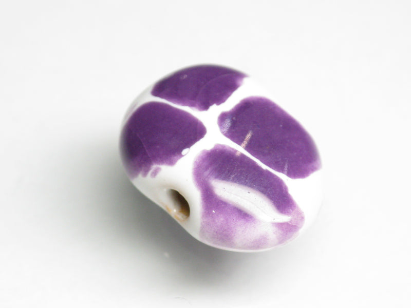 TOKO-BEADS KZ156-02 Kenyan ceramic bead 17mm KZ156-02 ケニアセラミックビーズ 17mm Asian bead & African bead  Handmade,Lampeork,bead,asia,india,ethnic,parts,accessory,beads とんぼ玉,ビーズ,トンボ玉,アジア,インド,エスニック,手作り,パーツ,アクセサリー