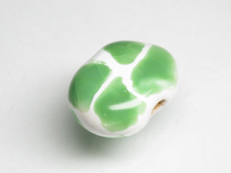 TOKO-BEADS KZ156-03 Kenyan ceramic bead 17mm KZ156-03 Kazuri ケニアセラミックビーズ 17mm Asian bead & African bead  Handmade,Lampeork,bead,asia,india,ethnic,parts,accessory,beads とんぼ玉,ビーズ,トンボ玉,アジア,インド,エスニック,手作り,パーツ,アクセサリー