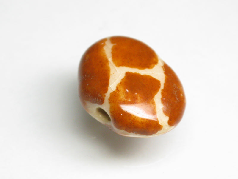 TOKO-BEADS KZ156-07 Kenyan ceramic bead 16~17mm KZ156-07 ケニアセラミックビーズ 16~17mm Asian bead & African bead  Handmade,Lampeork,bead,asia,india,ethnic,parts,accessory,beads とんぼ玉,ビーズ,トンボ玉,アジア,インド,エスニック,手作り,パーツ,アクセサリー