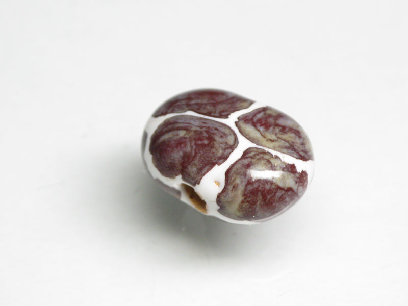 TOKO-BEADS KZ157-07 Kenyan ceramic bead 14mm KZ157-07 ケニアセラミックビーズ 14mm Asian bead & African bead  Handmade,Lampeork,bead,asia,india,ethnic,parts,accessory,beads とんぼ玉,ビーズ,トンボ玉,アジア,インド,エスニック,手作り,パーツ,アクセサリー