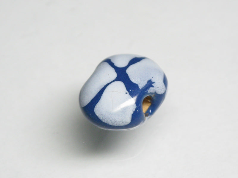 TOKO-BEADS KZ157-11 Kenyan ceramic bead 12.5mm KZ157-11 Kazuri ケニアセラミックビーズ 12.5mm Asian bead & African bead  Handmade,Lampeork,bead,asia,india,ethnic,parts,accessory,beads とんぼ玉,ビーズ,トンボ玉,アジア,インド,エスニック,手作り,パーツ,アクセサリー