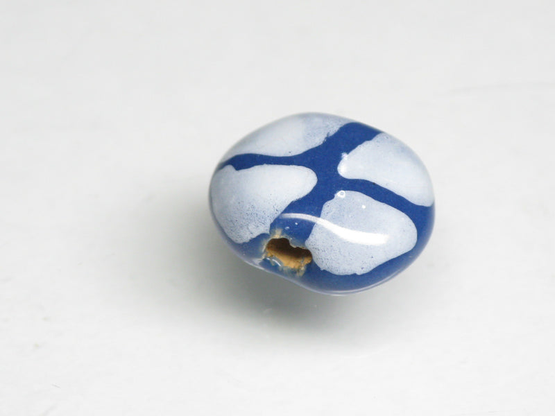 TOKO-BEADS KZ157-11 Kenyan ceramic bead 12.5mm KZ157-11 ケニアセラミックビーズ 12.5mm Asian bead & African bead  Handmade,Lampeork,bead,asia,india,ethnic,parts,accessory,beads とんぼ玉,ビーズ,トンボ玉,アジア,インド,エスニック,手作り,パーツ,アクセサリー
