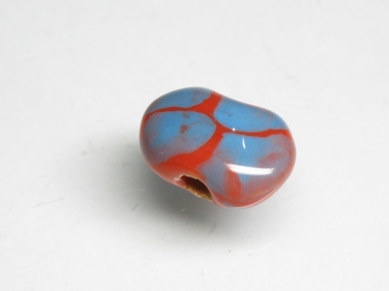 TOKO-BEADS KZ157-15 Kenyan ceramic bead 13mm KZ157-15 ケニアセラミックビーズ 13mm Asian bead & African bead  Handmade,Lampeork,bead,asia,india,ethnic,parts,accessory,beads とんぼ玉,ビーズ,トンボ玉,アジア,インド,エスニック,手作り,パーツ,アクセサリー