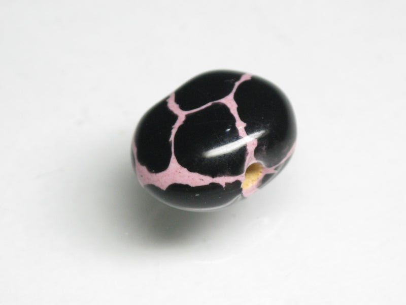 TOKO-BEADS KZ157-16 Kenyan ceramic bead 14mm KZ157-16 Kazuri ケニアセラミックビーズ 14mm Asian bead & African bead  Handmade,Lampeork,bead,asia,india,ethnic,parts,accessory,beads とんぼ玉,ビーズ,トンボ玉,アジア,インド,エスニック,手作り,パーツ,アクセサリー
