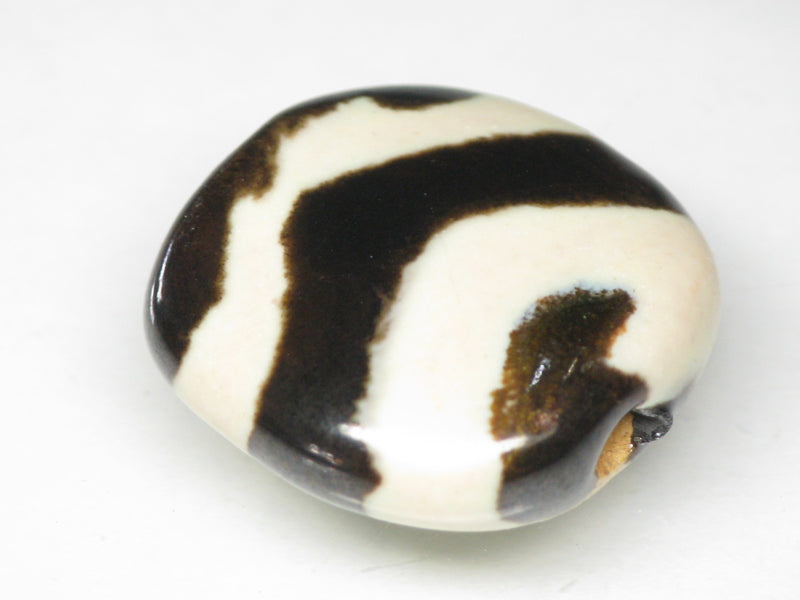 TOKO-BEADS KZ161-01 Kenyan ceramic bead 21.5mm KZ161-01 ケニアセラミックビーズ 21.5mmKazuri カズリビーズ Asian bead & African bead  Handmade,Lampeork,bead,asia,india,ethnic,parts,accessory,beads とんぼ玉,ビーズ,トンボ玉,アジア,インド,エスニック,手作り,パーツ,アクセサリー
