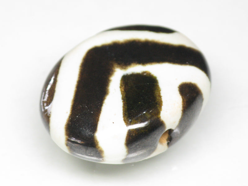 TOKO-BEADS KZ161-03 Kenyan ceramic bead 23mm KZ161-03 ケニアセラミックビーズ 23mmKazuri カズリビーズ Asian bead & African bead  Handmade,Lampeork,bead,asia,india,ethnic,parts,accessory,beads とんぼ玉,ビーズ,トンボ玉,アジア,インド,エスニック,手作り,パーツ,アクセサリー