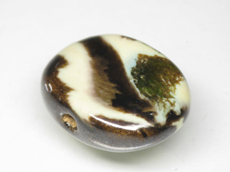 TOKO-BEADS KZ161-05 Kenyan ceramic bead 23mm KZ161-05 ケニアセラミックビーズ 23mmKazuri カズリビーズ Asian bead & African bead  Handmade,Lampeork,bead,asia,india,ethnic,parts,accessory,beads とんぼ玉,ビーズ,トンボ玉,アジア,インド,エスニック,手作り,パーツ,アクセサリー