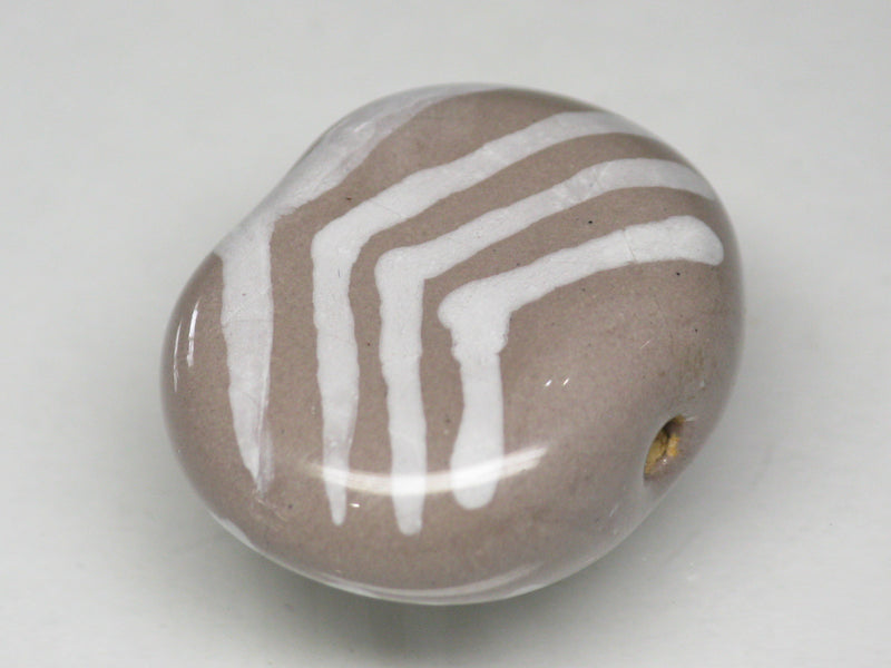 TOKO-BEADS KZ161-09 Kenyan ceramic bead 23mm KZ161-09 ケニアセラミックビーズ 23mmKazuri カズリビーズ Asian bead & African bead  Handmade,Lampeork,bead,asia,india,ethnic,parts,accessory,beads とんぼ玉,ビーズ,トンボ玉,アジア,インド,エスニック,手作り,パーツ,アクセサリー