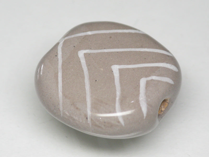TOKO-BEADS KZ161-10 Kenyan ceramic bead 21mm KZ161-10 ケニアセラミックビーズ 21mmKazuri カズリビーズ Asian bead & African bead  Handmade,Lampeork,bead,asia,india,ethnic,parts,accessory,beads とんぼ玉,ビーズ,トンボ玉,アジア,インド,エスニック,手作り,パーツ,アクセサリー