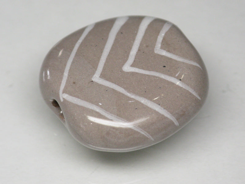 TOKO-BEADS KZ161-10 Kenyan ceramic bead 21mm KZ161-10 ケニアセラミックビーズ 21mmKazuri カズリビーズ Asian bead & African bead  Handmade,Lampeork,bead,asia,india,ethnic,parts,accessory,beads とんぼ玉,ビーズ,トンボ玉,アジア,インド,エスニック,手作り,パーツ,アクセサリー