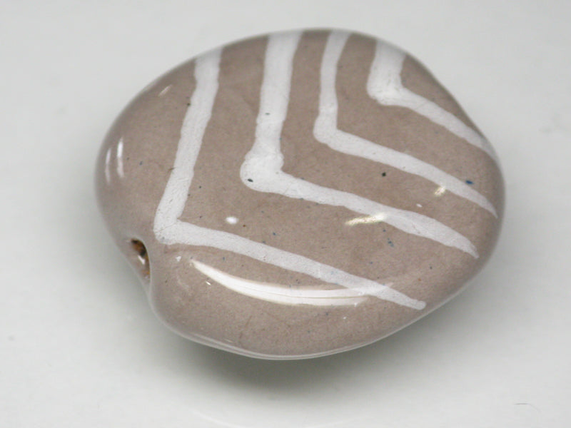 TOKO-BEADS KZ161-11 Kenyan ceramic bead 22mm KZ161-11 ケニアセラミックビーズ 22mmKazuri カズリビーズ Asian bead & African bead  Handmade,Lampeork,bead,asia,india,ethnic,parts,accessory,beads とんぼ玉,ビーズ,トンボ玉,アジア,インド,エスニック,手作り,パーツ,アクセサリー
