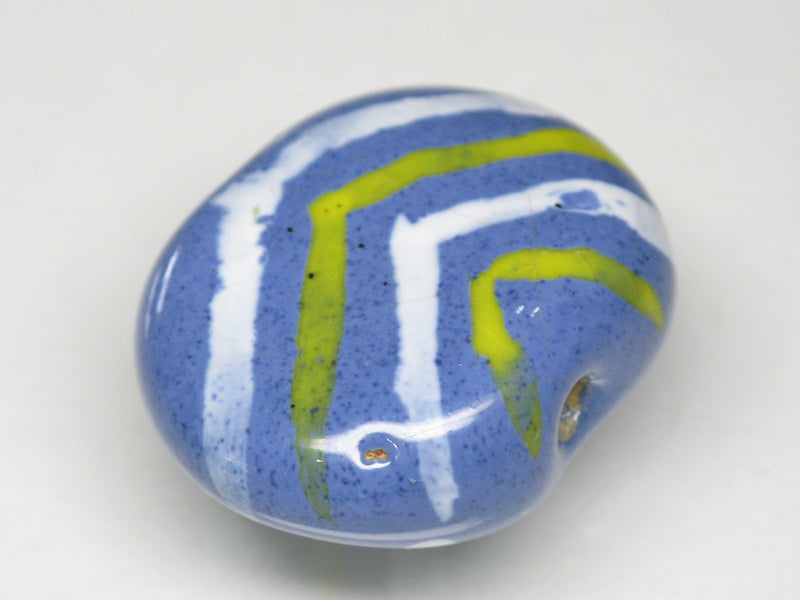 TOKO-BEADS KZ161-15 Kenyan ceramic bead 22mm KZ161-15 ケニアセラミックビーズ 22mmKazuri カズリビーズ Asian bead & African bead  Handmade,Lampeork,bead,asia,india,ethnic,parts,accessory,beads とんぼ玉,ビーズ,トンボ玉,アジア,インド,エスニック,手作り,パーツ,アクセサリー